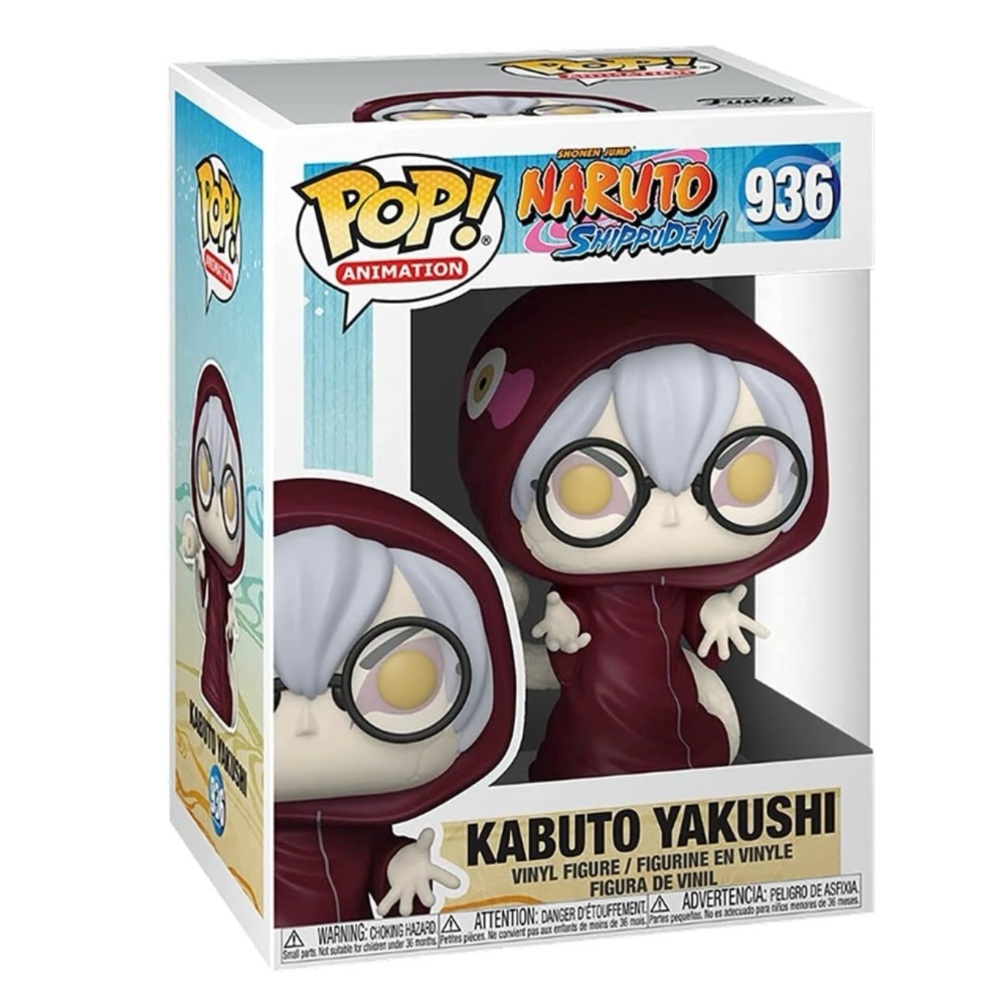 Funko POP! Animation #936: Shonen Jump Naruto Shippuden - Kabuto Yakushi in box